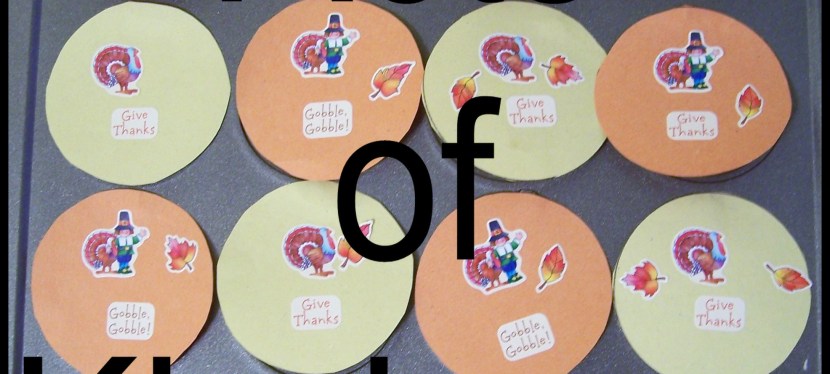 Acts of Kindness Countdown to Thanksgiving