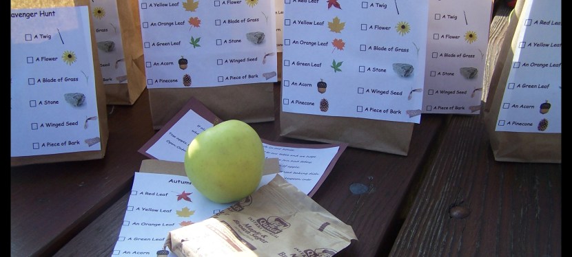 Turkey Talk and Tots’ Trot Scavenger Hunt at the Park!