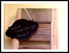 A place for Kittens to hang their&nbsp;Mittens