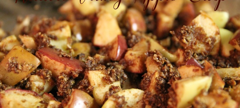 Simple-3 Ingredient Apple Crisp Recipe! The Kids will LOVE!