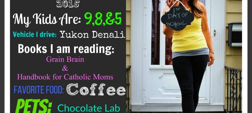 A New Kind of 1st Day of School Pic