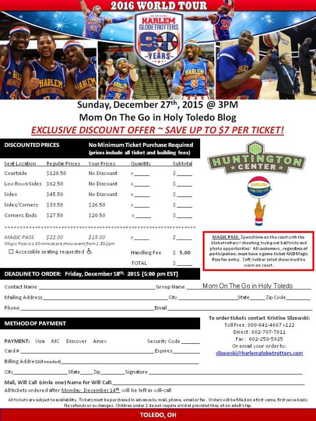 Mom On The Go in Holy Toledo