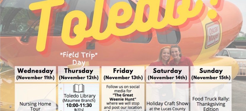 Oscar Mayer Wienermobile is in&nbsp;Toledo!!