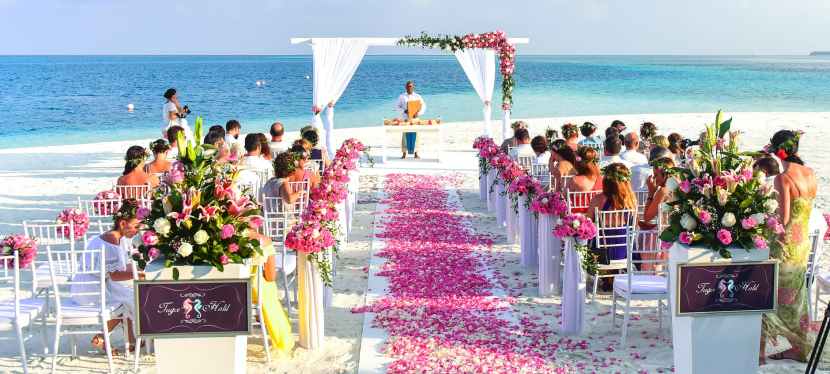 Dreamy Destination Wedding Decor on a Budget