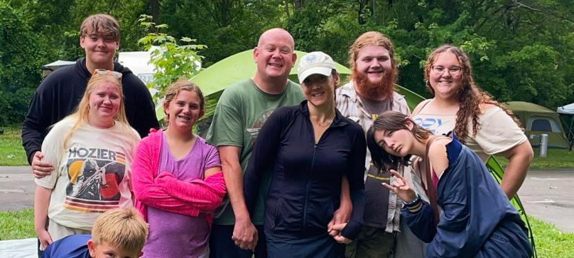 7 Teens/tweens, 2 Adults, 1 Island, No Ferries…our first camping&nbsp;experience!